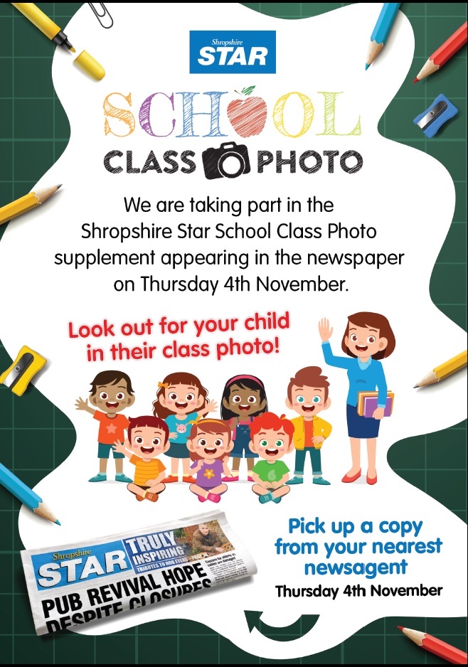 Shropshire Star First Day of School Claverley C of E Primary School